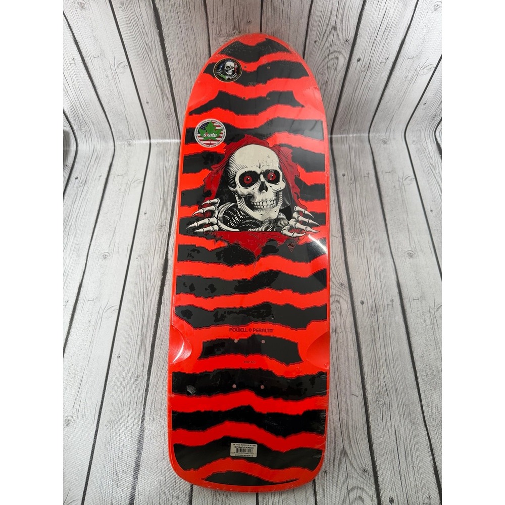 Powell Peralta OG Ripper Reissue
Skateboard Deck Orange Tiger Black 10"
× 30"
